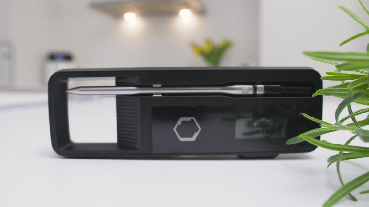 Load video: 
Bluetooth meat thermometer